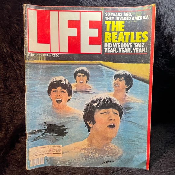 Other - Vintage BEATLES LIFE magazine 1984 full color pictures ephemera